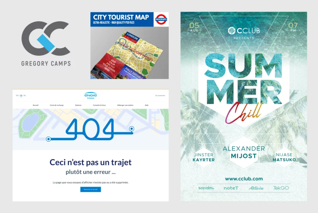 Visual design & branding - Livrables design